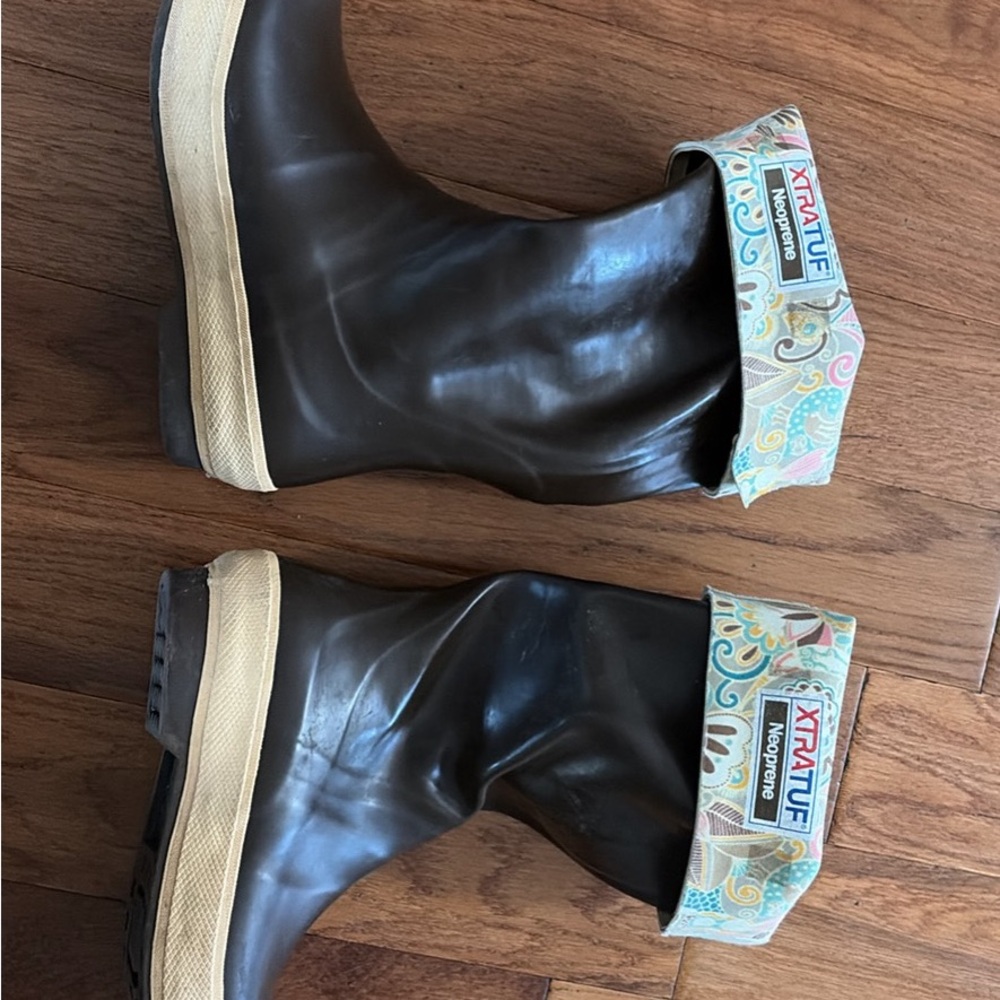 XTRATUF Women's Brown Winter & Rain Boots